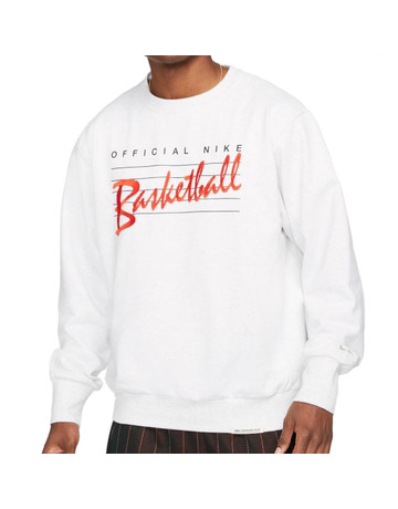 Sudadera Nike Dri-FIT Standard Issue Basketball "Heather/Pale Ivory"