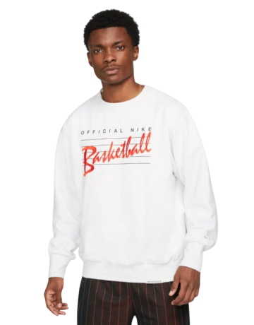 Sudadera Nike Dri-FIT Standard Issue Basketball "Heather/Pale Ivory"