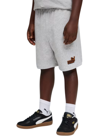 Pantalòn Corto Puma ESS LOGO LAB Relaxed "Light Gray Heather"