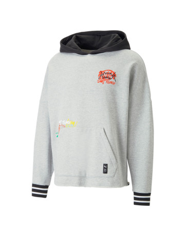 Sudadera Puma Basketball Boroughs "Light Grey"