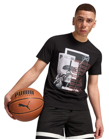 Puma Basketball Winning Shot Tee 1 "Black"