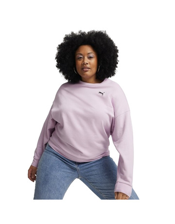 Puma BETTER ESSENTIALS Crew TR "Grape Mist"