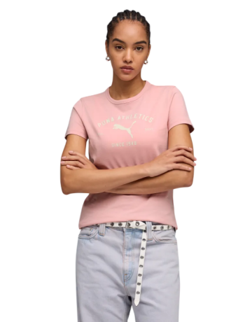 Camiseta Mujer PUMA CLASS Graphic  "Rosy Outlook"