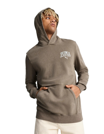 PUMA CLASS Washed Hoodie TR "Totally Taupe"