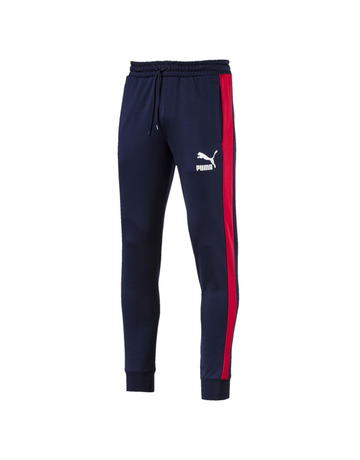 Puma Classics T7 Track Pants (Peacoat/Red)