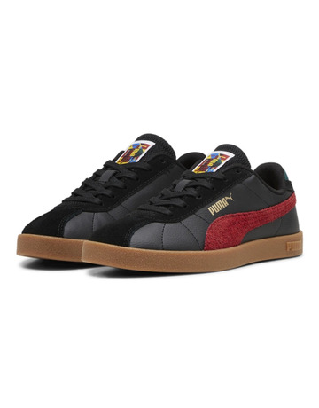 Puma Club II YEAR OF SPORT Jr " Black-Intense Red-Gum"