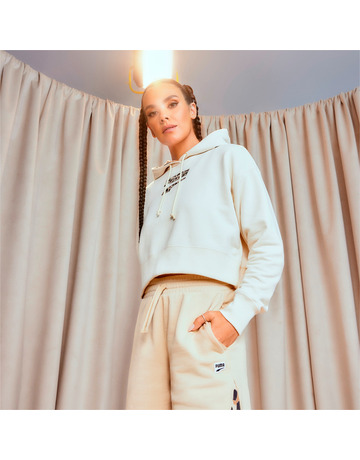 Puma DOWNTOWN Cropped Hoodie TR x Cristina Pedroche