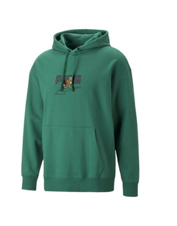 Puma Downtown Graphic Hoodie TR "Vine"