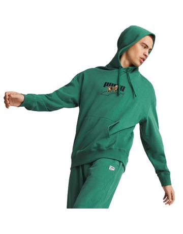 Puma Downtown Graphic Hoodie TR "Vine"