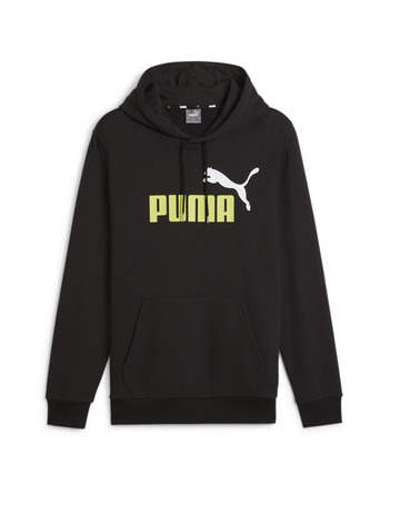 Puma ESS+ 2 Col Big Logo Hoodie TR "Black"