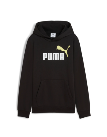 Puma ESS 2 COLOR Logo Hoodie FL "Black-Gold Moon"