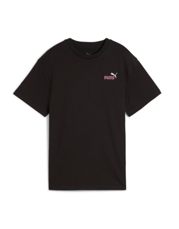 Puma ESS 2 COLOR Logo Relaxed Tee "Black"