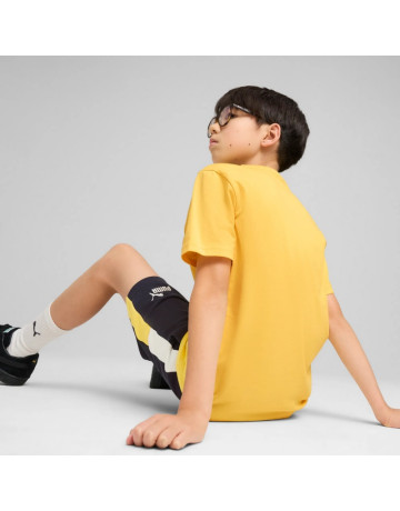 Puma ESS 2 COLOR No.1 Logo Tee B "Sunny Yellow"