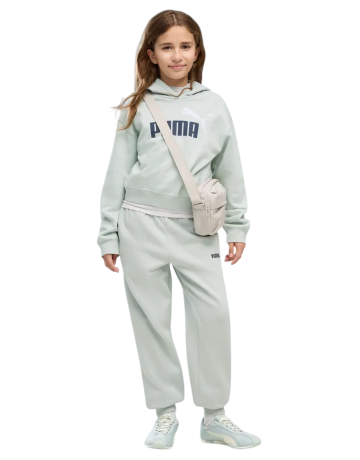 Pantalón Puma ESS 2 COLOR Small No. 1 Logo FL G "Créme De Mint"