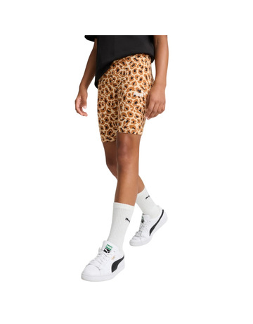 Puma ESS ANIMAL AOP Short Leggings G "Light Sand"