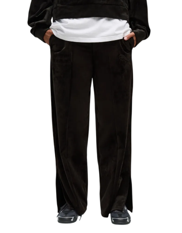 Pantalón recto Puma ESS ELEVATED Comfort Velour  "Black"