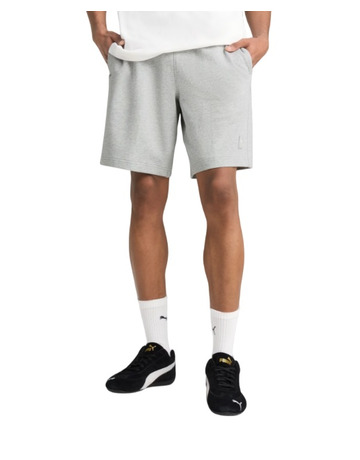 Puma ESS ELEVATED Shorts 9" TR "Light Gray Heather"