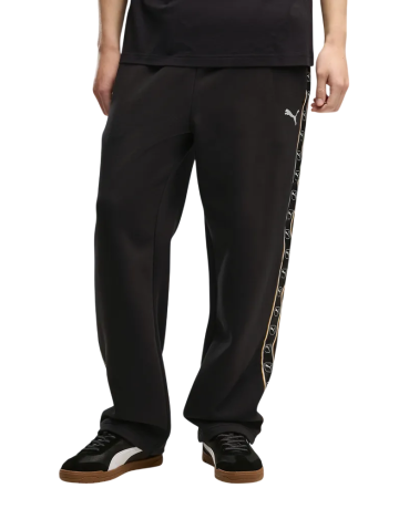 Pantalón Puma ESS ELEVATED TAPE Relaxed FL op "Black"