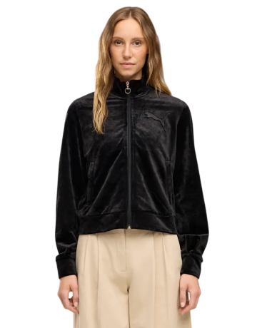 Chaqueta Puma ESS ELEVATED Velour "Black"