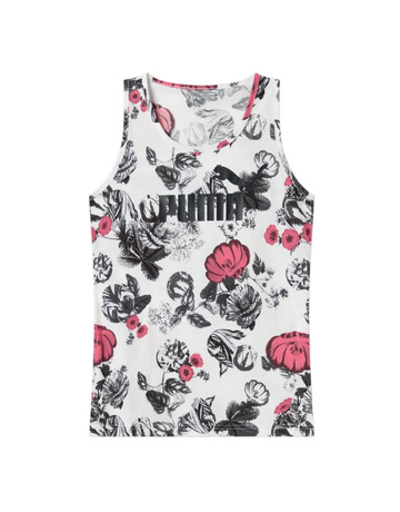 Puma ESS+ Floreal AOP Tank " White"