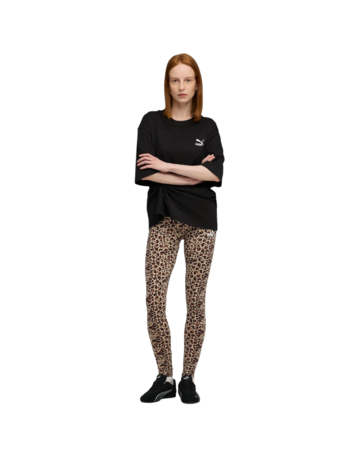 Puma ESS GRAPHIC Animal AOP Leggings "Toasted Almond"