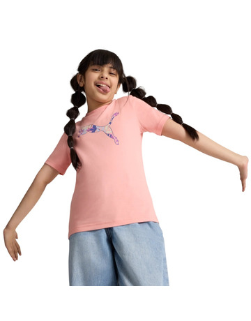 Puma ESS Graphic Tee II G "Pink Fruit"