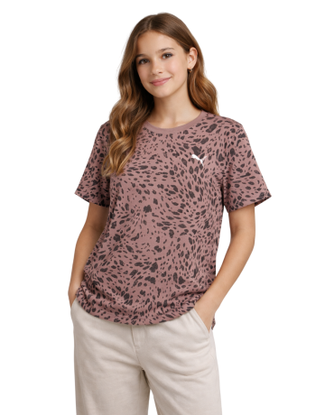 Camiseta Mujer Puma ESS GRAPHICS "Sandstone"