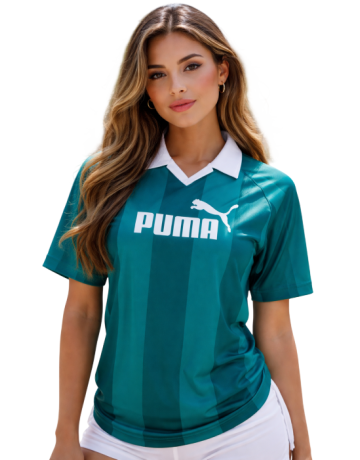 Camiseta Mujer  Puma ESS  "Emerald Ice"