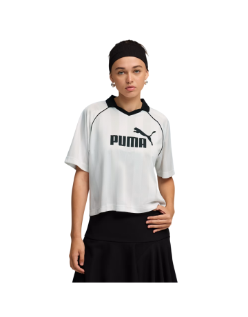 Camiseta Mujer  Puma ESS "White"
