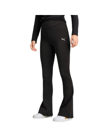 Mallas Puma ESSENTIALS HIGH WAIST FLARE "Black"