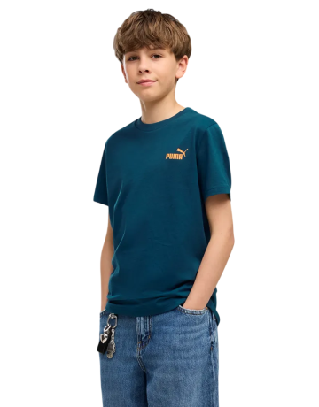 Camiseta Puma ESS LOGO LAB Brand Back Graphic  B "Midnight Petrol"