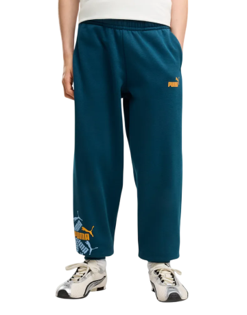 Pantalón Puma ESS LOGO LAB Brand FL B "Midnight Petrol"