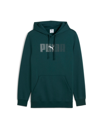 Puma ESS LOGO LAB Hoodie FL "Green Terrain"