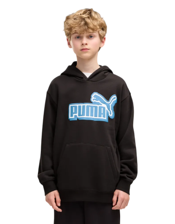 Sudadera Puma ESS LOGO LAB Relaxed FL B "Black"