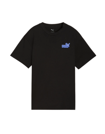 Camiseta Niño Puma ESS LOGO LAB Relaxed  "Black"