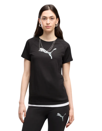 Camiseta Puma ESS LOGO LAB  "Black"