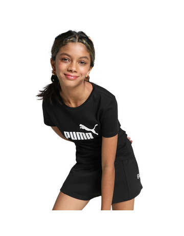 Puma ESS Logo Tee G "Black"