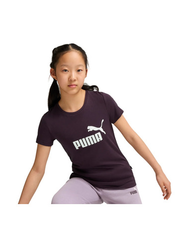 Puma ESS Logo Tee G "Midnight Plum"