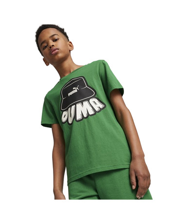Añadir a la cesta Puma Junior ESS+ MID 90s Graphic Tee B "Archive Green" Puma Junior ESS+ MID 90s Graphic Tee B "Archive Green"