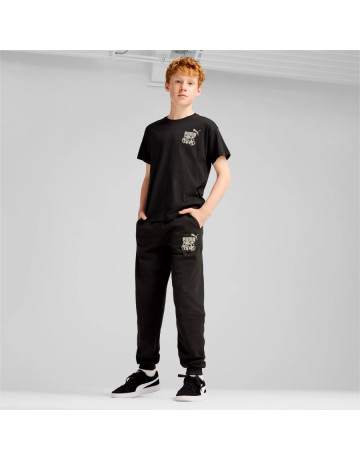 Puma Kids ESS+ MID 90s Graphic Tee B "Black"