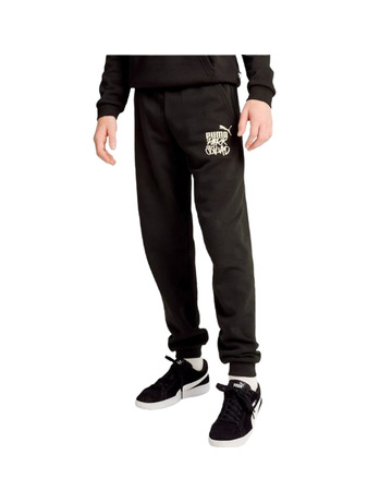Puma ESS+ MID 90s Sweatpants FL B "Black"