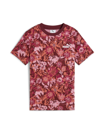 Puma ESS NATURE 2.0 AOP Tee G "Ruby Shimmer"