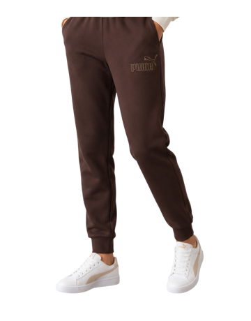 Pantalón Puma ESS+ RHINESTONE FZ FL​ "Chocolate Fondue"