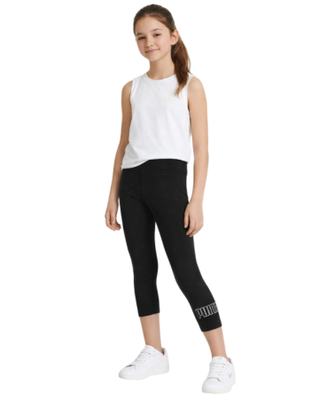 Malla Niña Puma ESS Rhinestone ¾  G2"Black"
