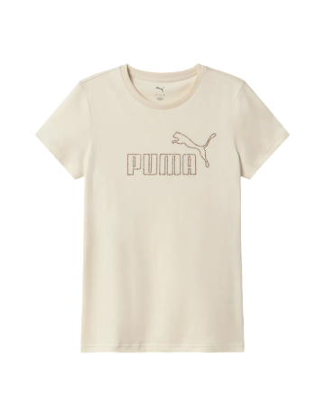Camiseta Puma ESS+ RHINESTONE "Alpine Snow"