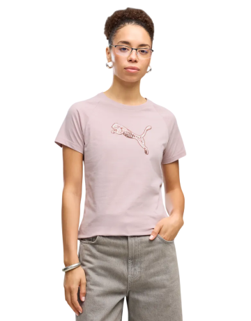 Camiseta Puma ESS SEQUINS  "Misty Pink"