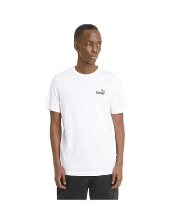 Puma ESS Small Logo Tee "White"