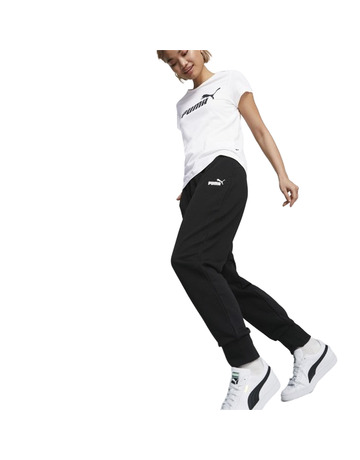 Puma ESS Sweatpants TR cl "Black - White"