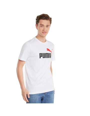 Puma Essentials 2 Colour Logo Tee