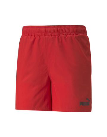 Puma ESS+ Tape Woven Shorts "High Risk Red"
